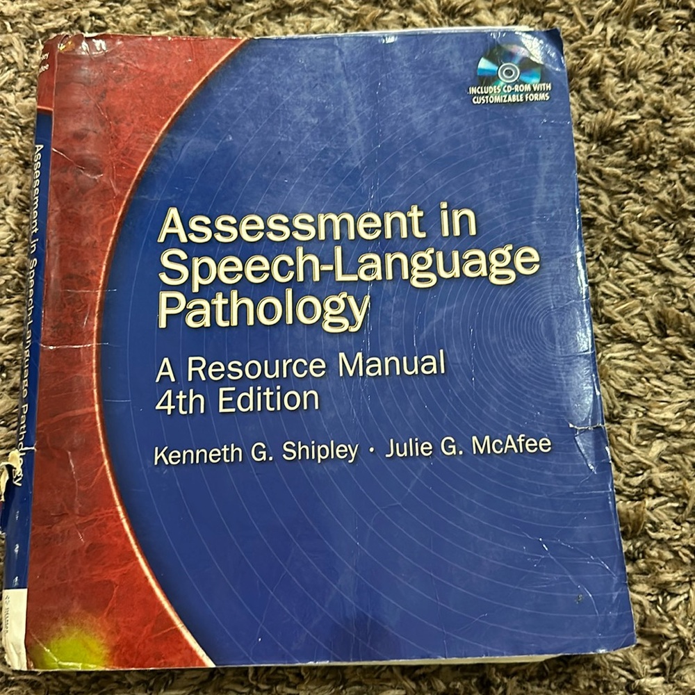 Assessment in Speech-Language Pathology, 4th edition